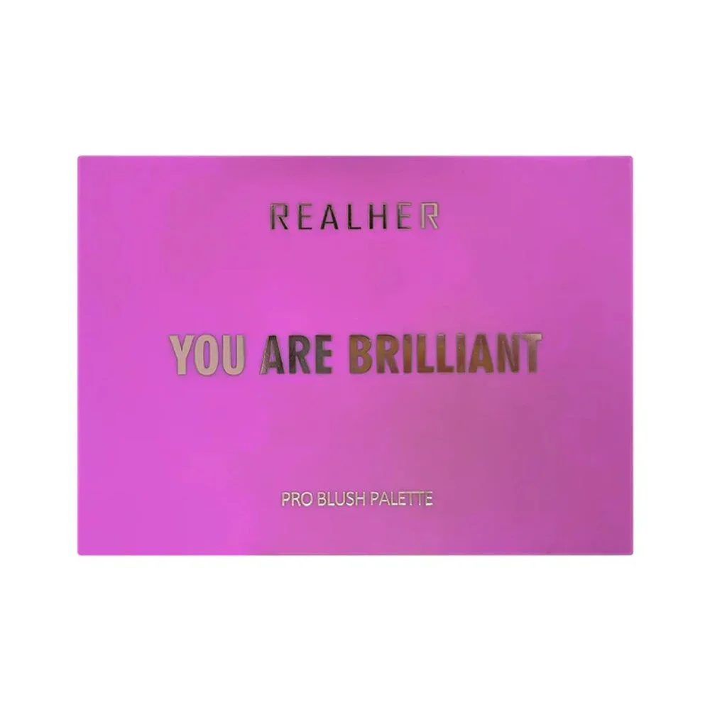 REALHER “You‎ Are Brilliant” Pro Blush Palette (BRAND-NEW IN PACKAGE)
